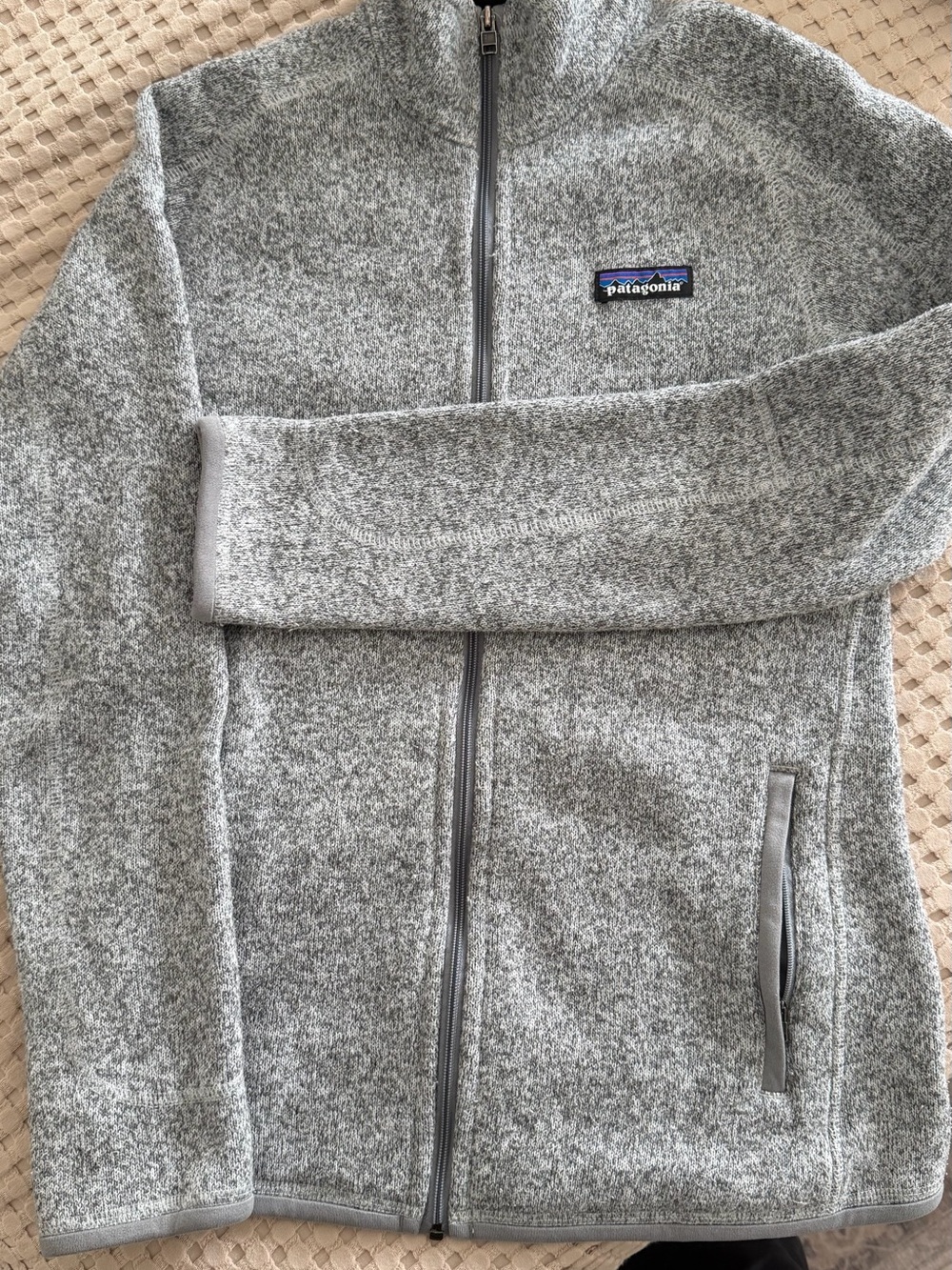 Patagonia Women's Better Sweater Fleece Jacket - Birch White - Picture 4 of 5